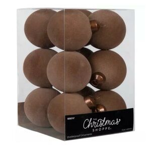 LAST BOX! 2024 Viral Hobby Lobby Flocked Ornaments - Light Brown